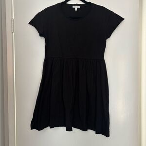 Nordstrom Abound Black Casual Babydoll Womens Dress